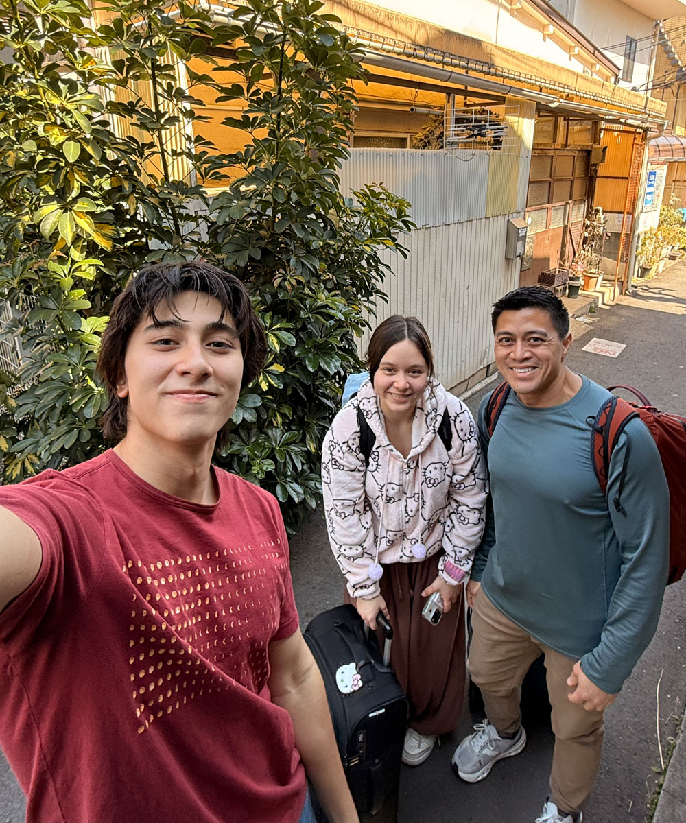 Family trip to Tokyo